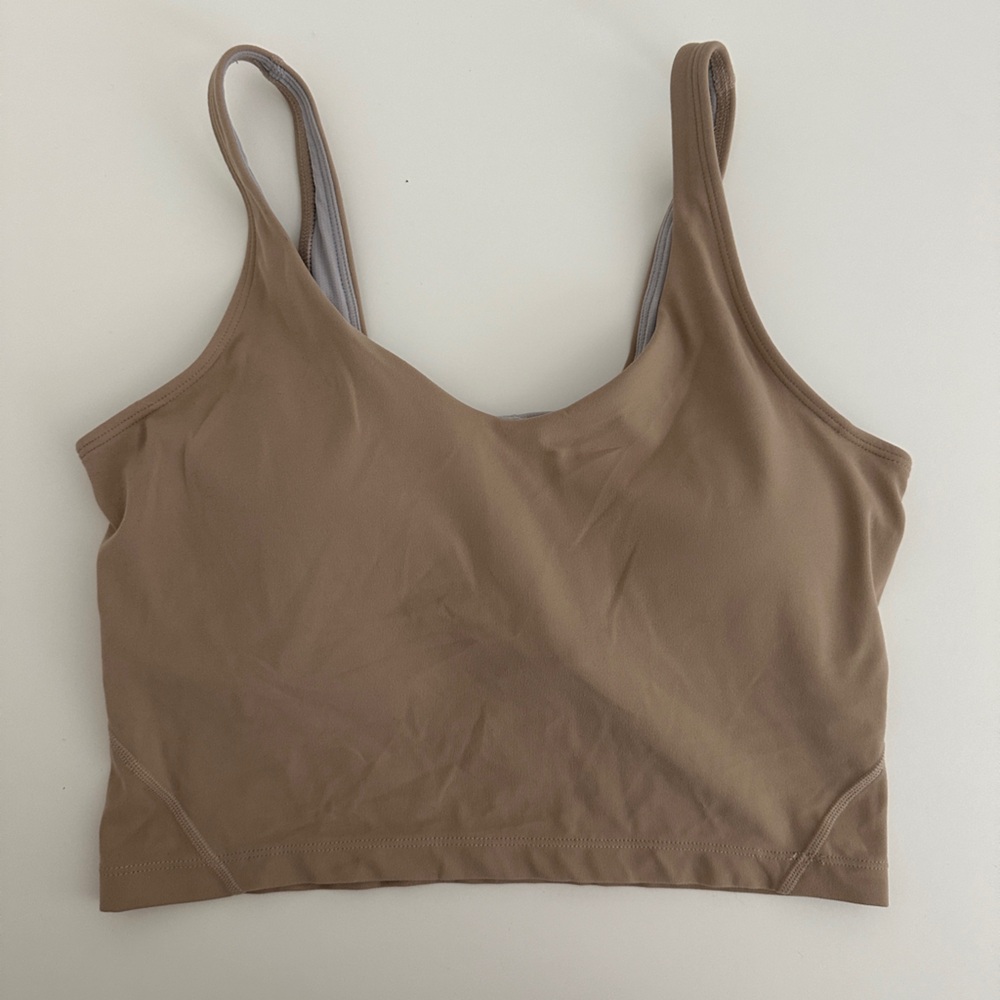 Glow mode tank with shelf bra
